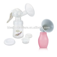 Manual Breast Pump With 4OZ Wide-Neck PP Bottle