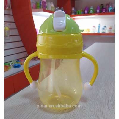 Baby training cup,drinking cup with straw