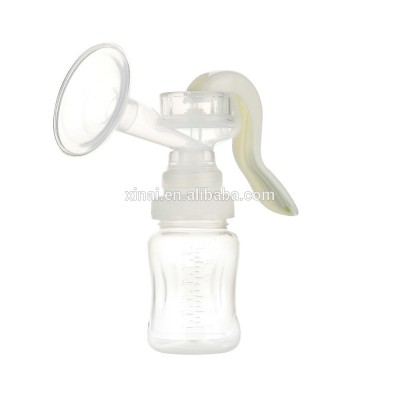 2016 new products manual silicone breast pump